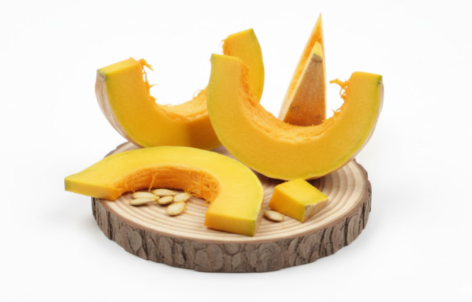Organic Yellow Pumpkin Slice