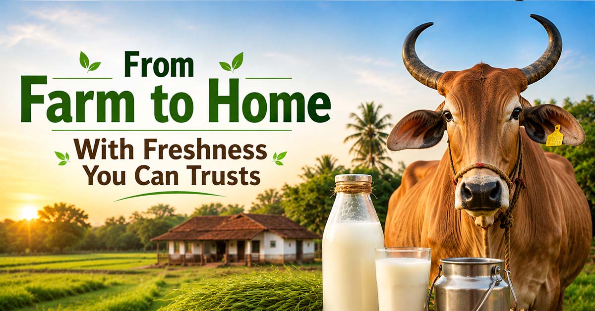 From Farm to Home With Freshness You Can Trust