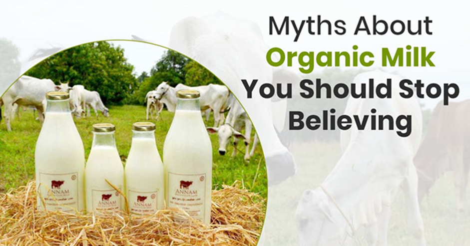 Myths About Organic Milk You Should Stop Believing