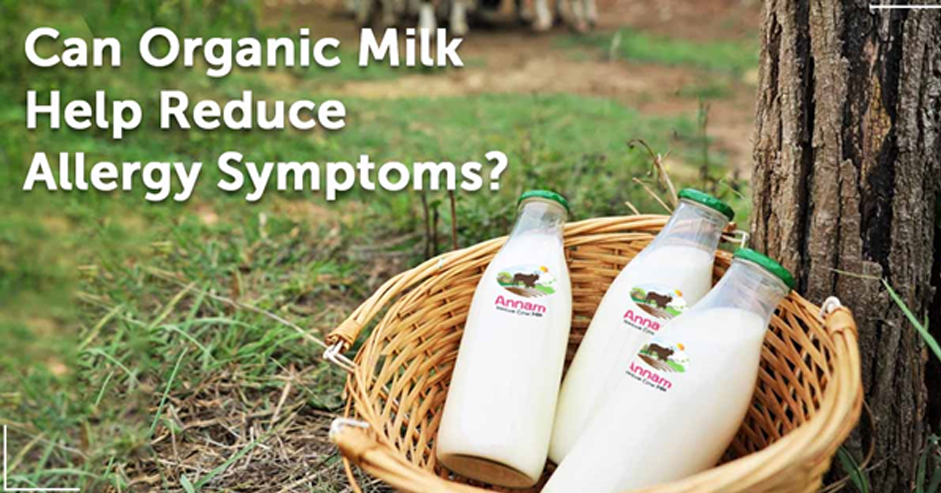 Can Organic Milk Help Reduce Allergy Symptoms?